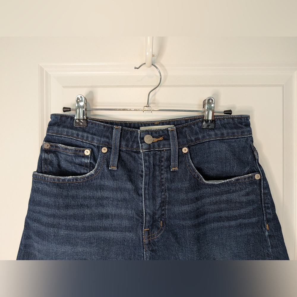 Madewell Curvy High-Rise Denim Shorts Canterdale Wash Size 27 - Picture 3 of 12